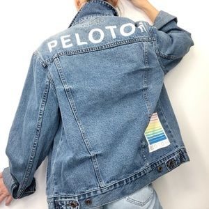 Peloton Jean jacket